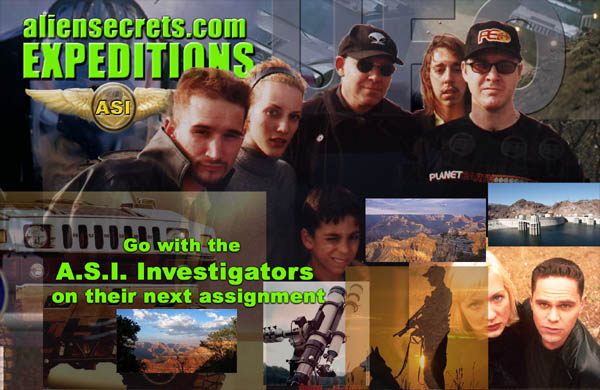 Alien Secrets Expeditions promo